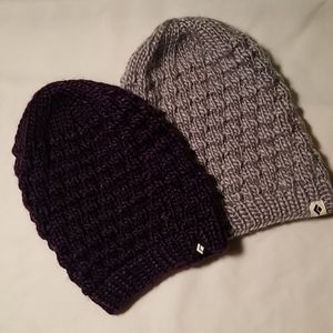 Two Black Diamond Beanies